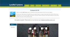 Desktop Screenshot of landfallsystems.com